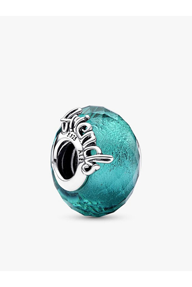 Blue Murano Glass Friendship Charm
