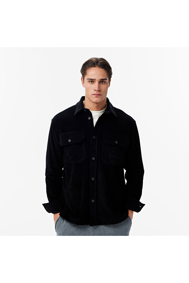 United4 Essentials Men's Black Shirt