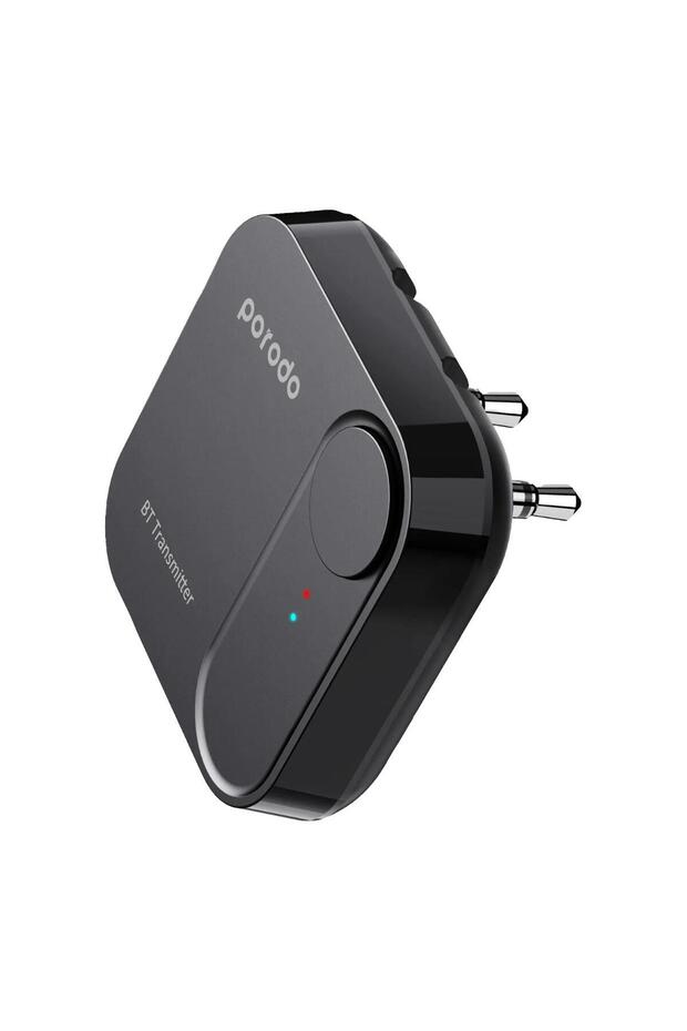 Bluetooth Audio Transmitter with Dual Headphone Connection & Low Latency