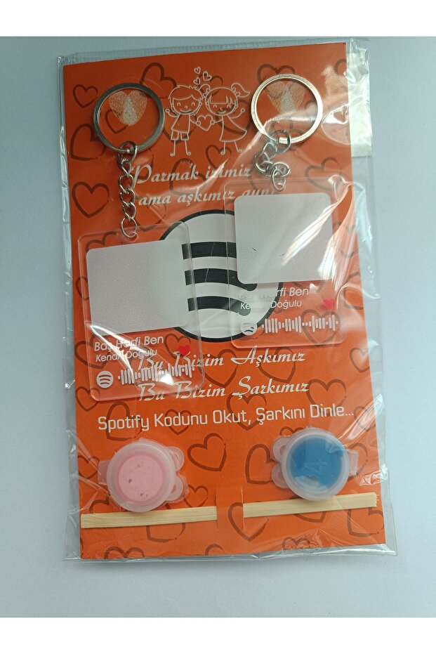 Fingerprint Lover Keychain and Bag Accessory