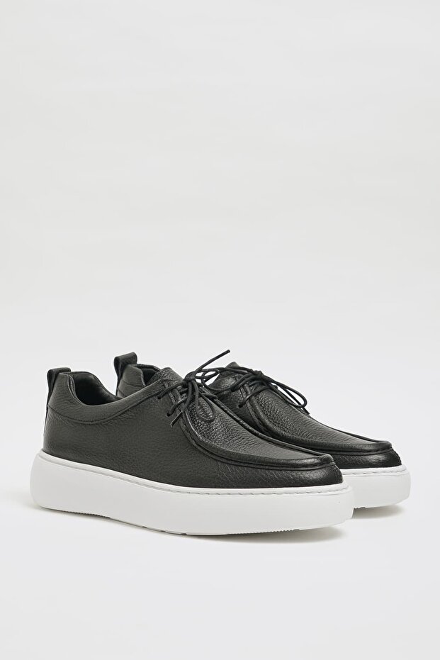 Respect Model Genuine Floater Leather Eva Sole Casual Shoes