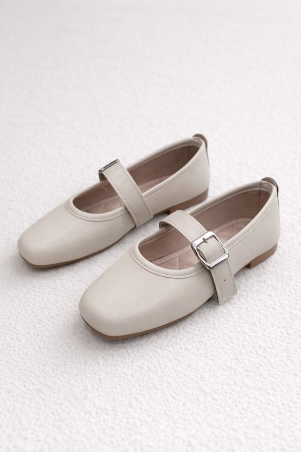 Rossa Belted Ballerina Casual Women's Shoes Mary Jane Home Ballerinas
