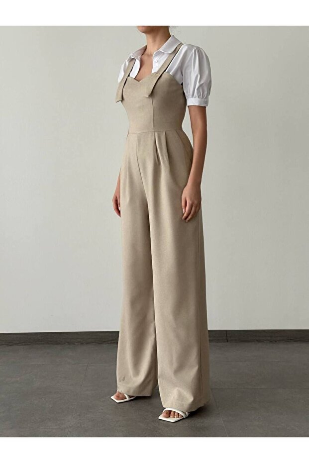 Polyviskon salopet tulum bej - 2
