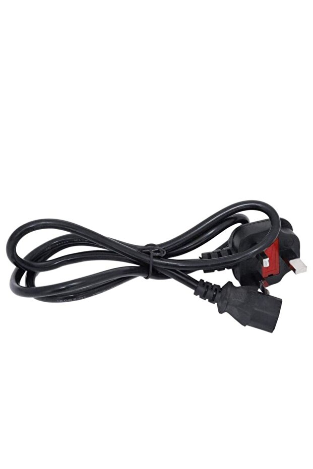 مايكروديجيت سلك طاقة مع فيوز للكمبيوتر الشخصي 1.5م Microdigit PC Power Cable 3 Pin with Fuse UK