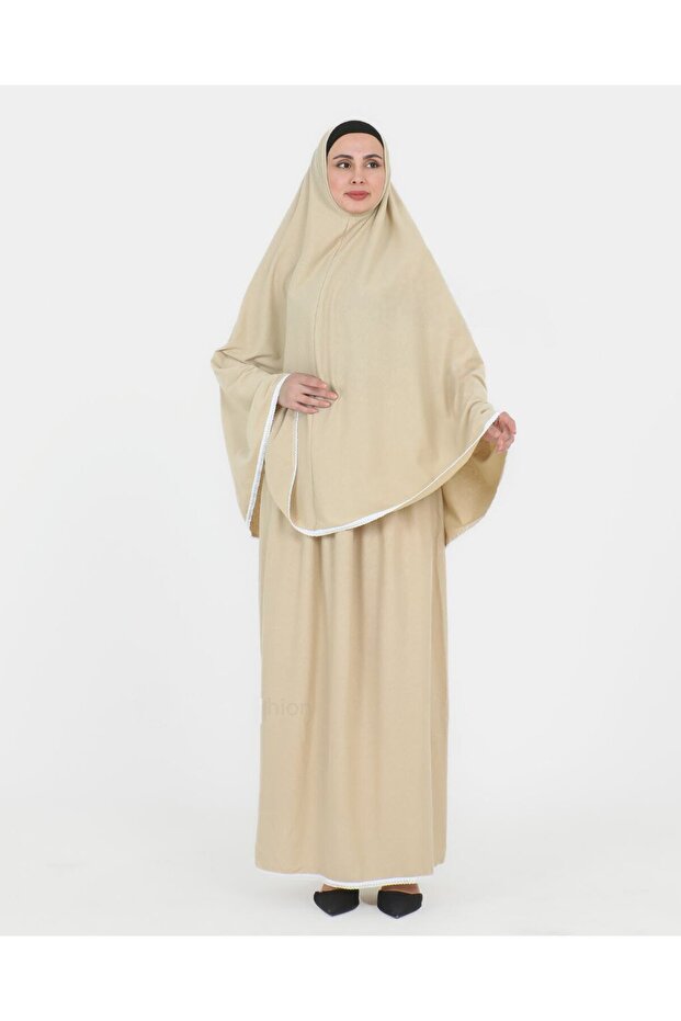 Namaz Clothing 2 Piece Double Set Sleeveless 100% Cotton