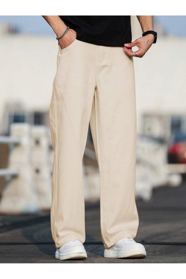 Men's Baggy Fit Denim Jeans