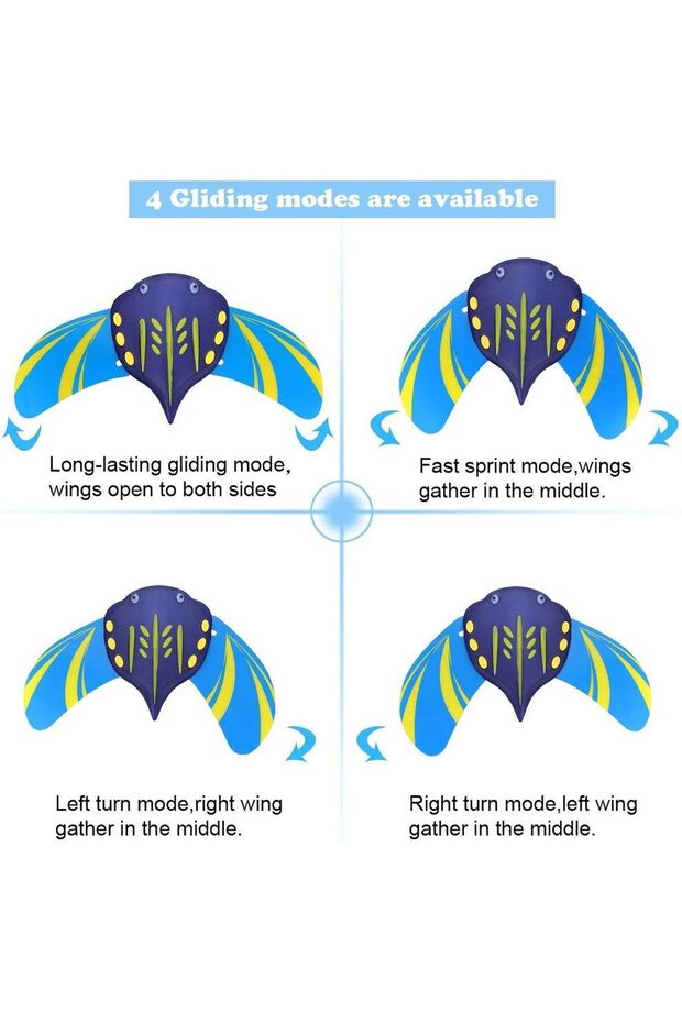 لعبة سمكة الراي التي تعمل بالماء - 5