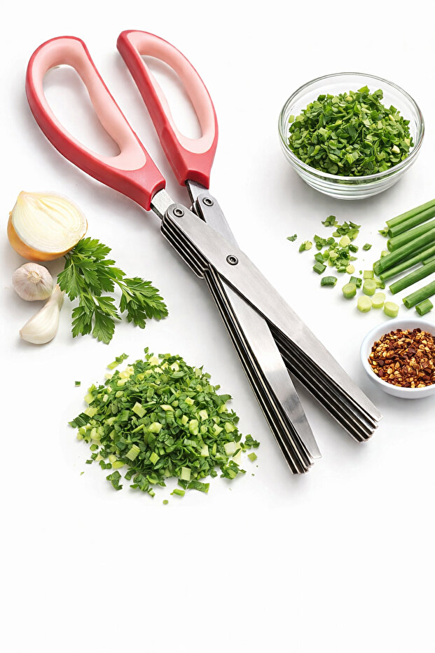 Multi-Blade Vegetable & Greenery Chopping Scissors - 2