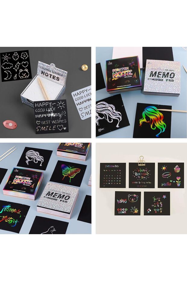 Kastweef Rainbow Scratch Paper - 4