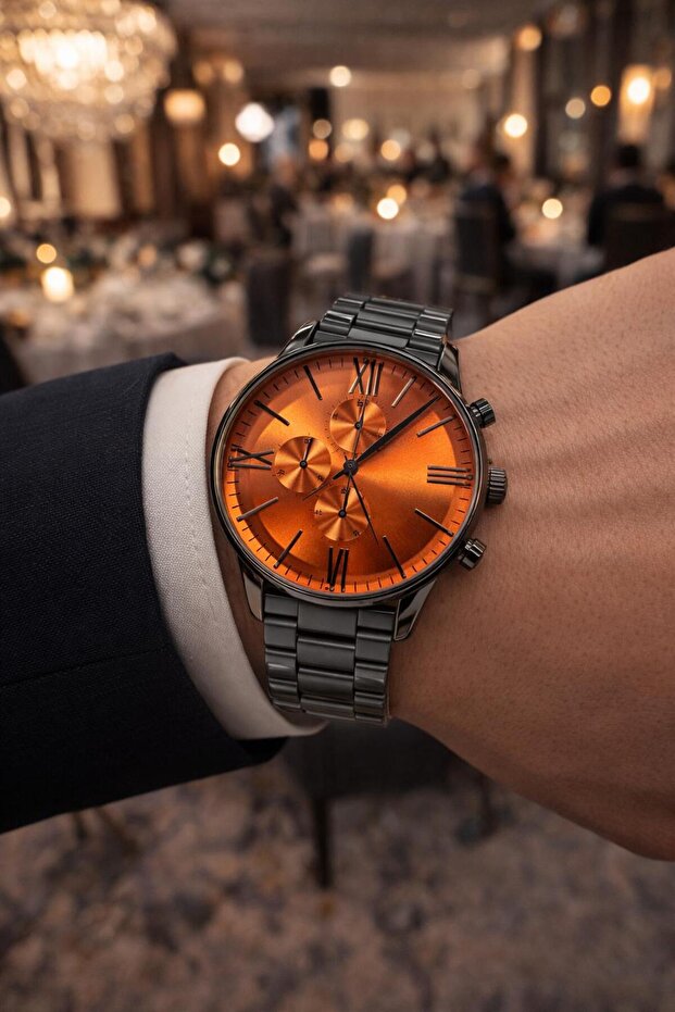 Çelik Kordon Erkek Kol Saati - 1