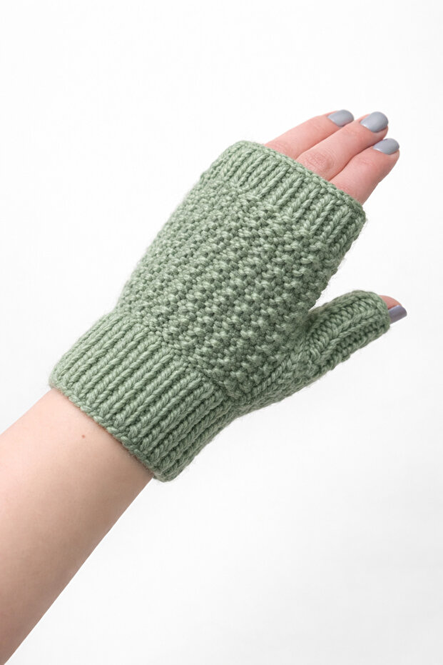 Yarım Yün Eldiven - 3