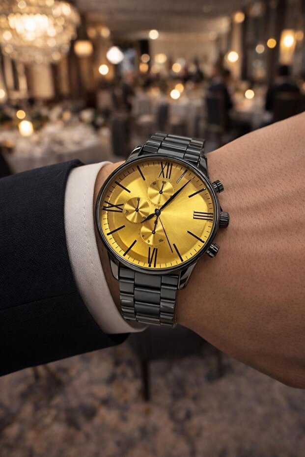 Çelik Kordon Erkek Kol Saati - 1