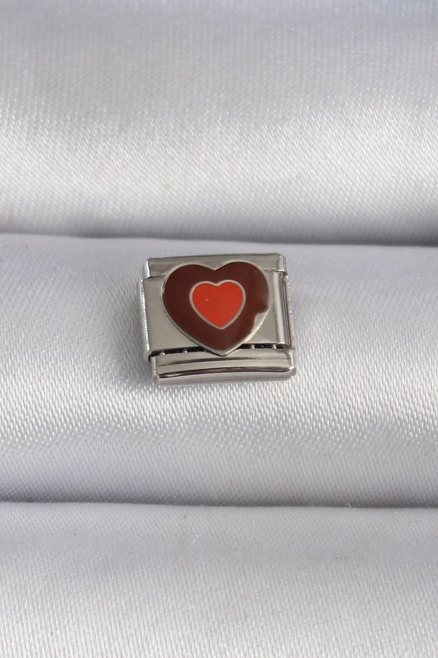 316L Steel Silver Rk Kahrgi Engraved Nomination Charm