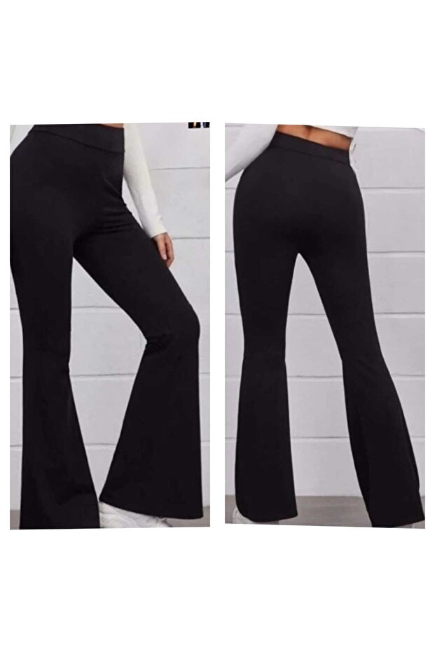Flared Winter Leggings