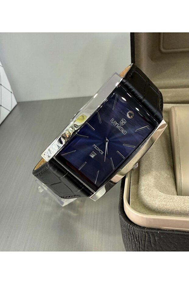 Rectangular Classic Men's Wristwatch - 2