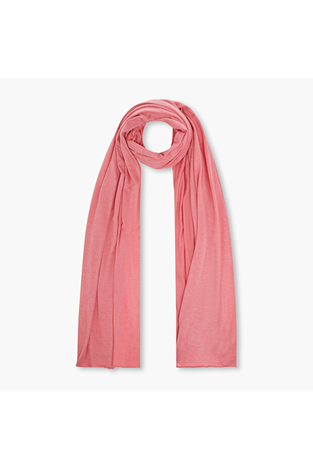 Solid Jersey Stretch Scarf - 1