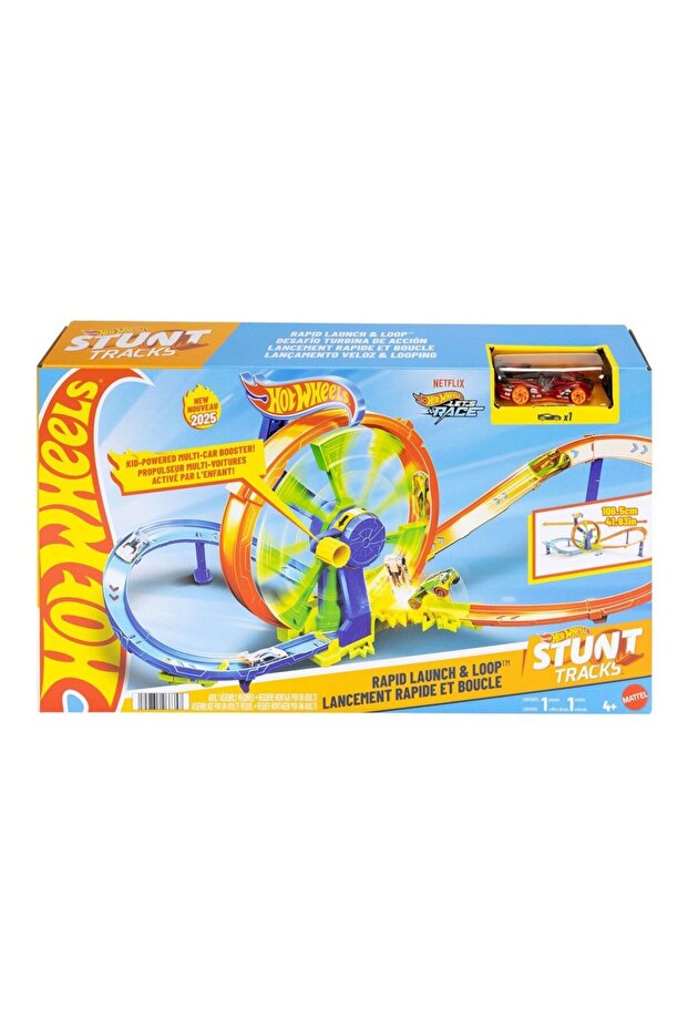 Jbx65 Fast Launch and Loop Track Game Set