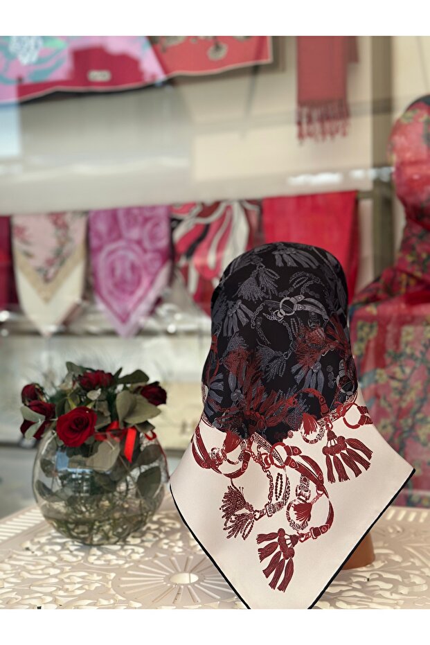 Tivil İpek Eşarp - 1