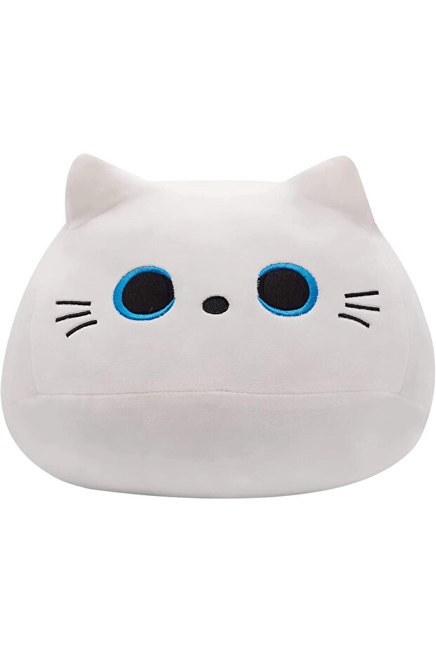 لعبة قطة بيضاء قطيفة - 1