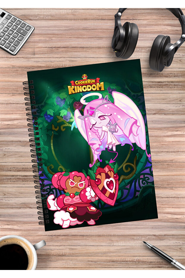 Cookie Run Kingdom Anime Spiral Notebook A5 (50 Sheets)