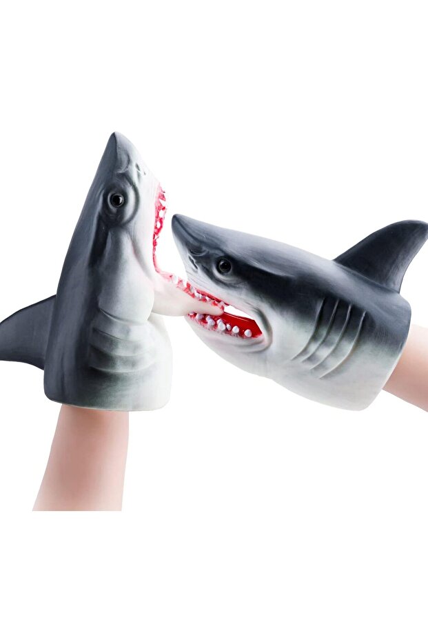 دمية سمكة قرش يدوية - 6