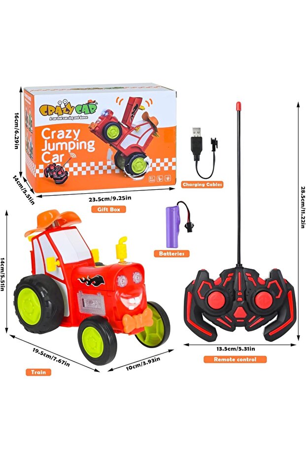 سيارة راقصة مجنونة تعمل بجهاز تحكم عن بعد - 2