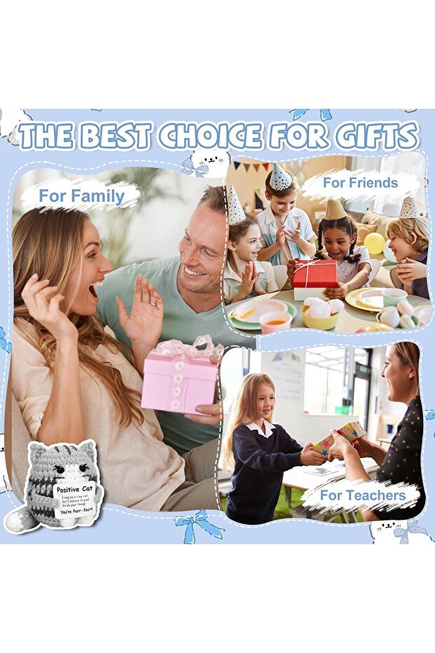 قطة كروشيه إيجابية - 6