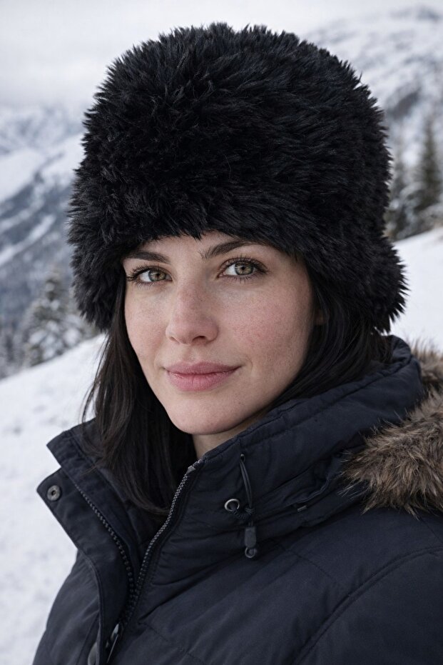 Women's Plush Fur Winter Bucket Hat