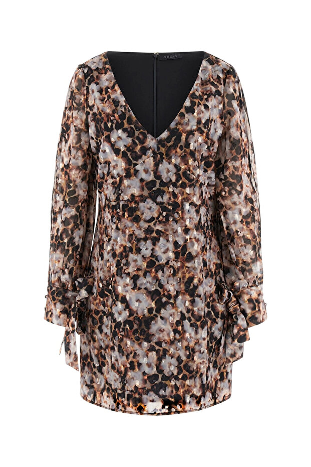 Long Sleeve Lenora Women's Multicolor Dress W6Rk0Jwj030-Pm66
