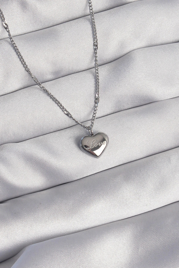 316L Steel Silver Rk Model Lo Necklace