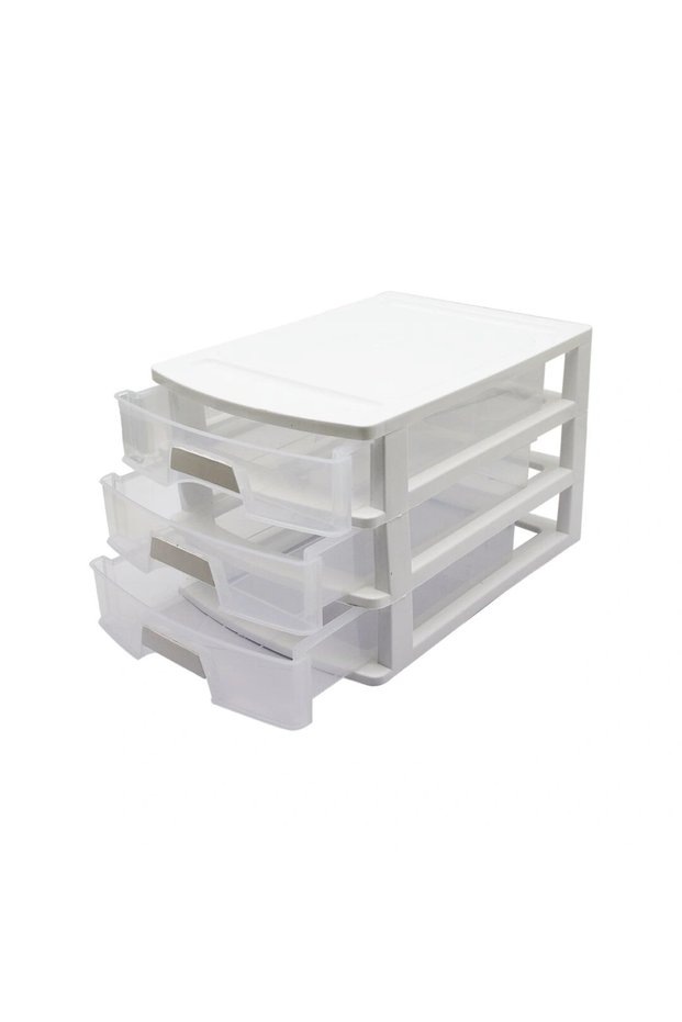 No:3 Drawer 3 Layers 35X25.4X22.6Cm Black Summer Lettering Will Be Sent (5047)