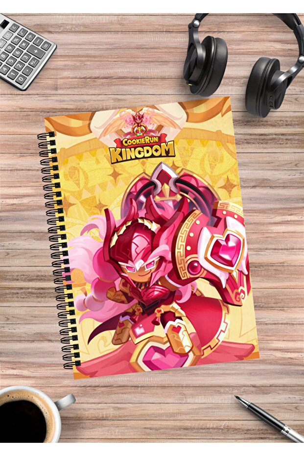 Cookie Run Kingdom Anime Spiral Notebook A5 (50 Sheets)