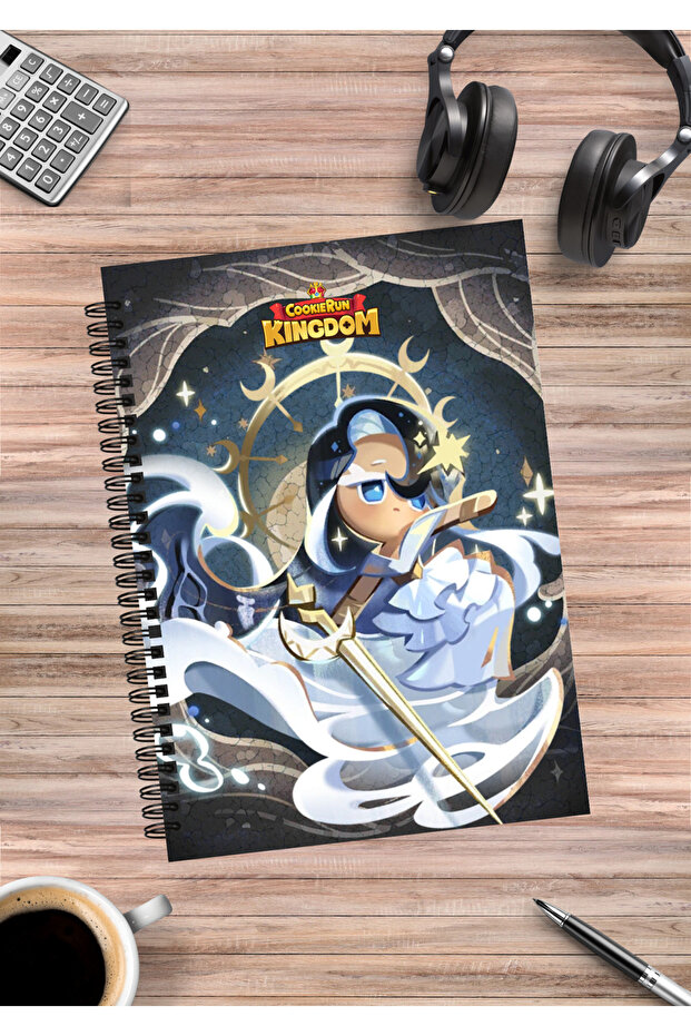 Cookie Run Kingdom Anime Spiral Notebook A5 (50 Sheets)