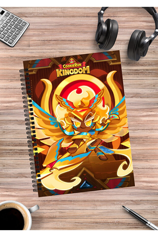 Cookie Run Kingdom Anime Spiral Notebook A5 (50 Sheets)