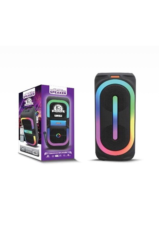 BLUETOOTH HOPARLÖR 2x8 İNC USB GİRİŞLİ - 2