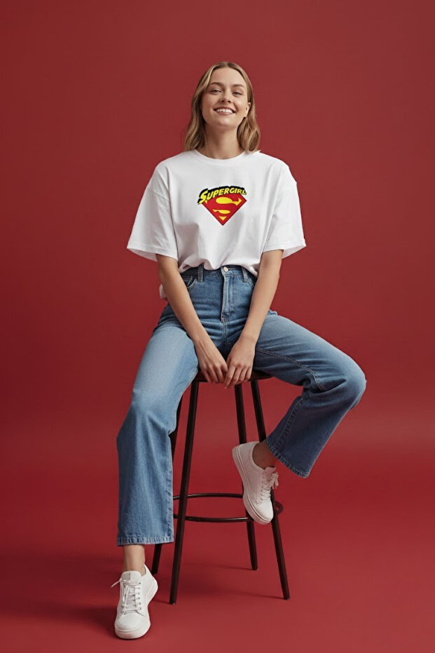 Supergirl Tişört