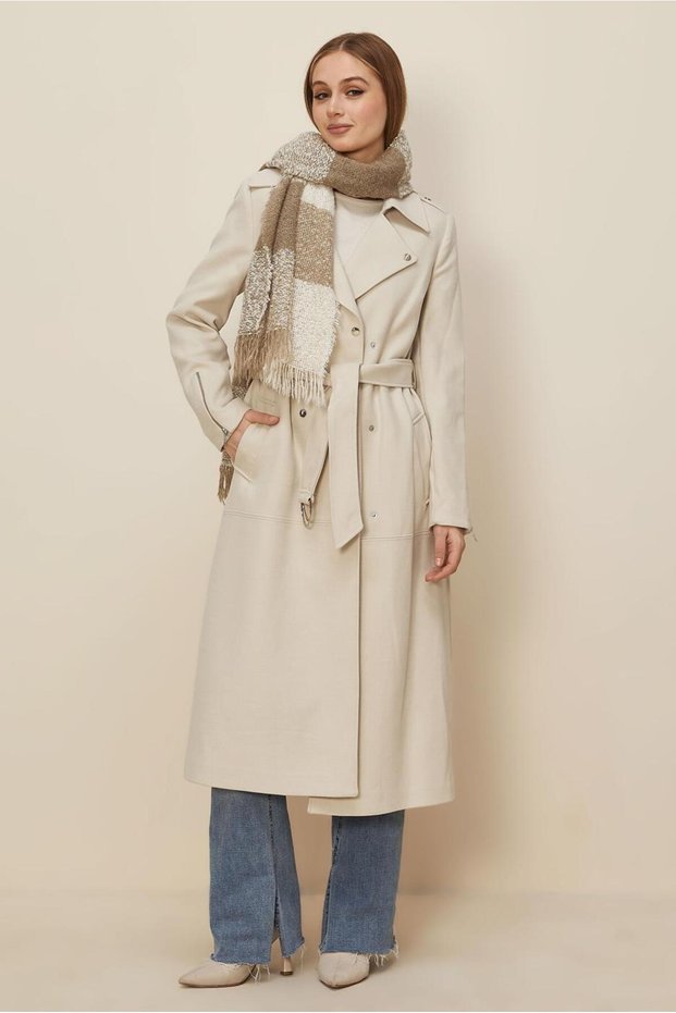 Belted Cardigan Coat 90603