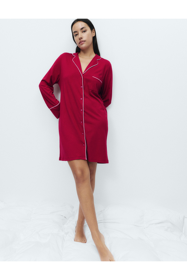 Pamuk-Modal Gecelik - 1