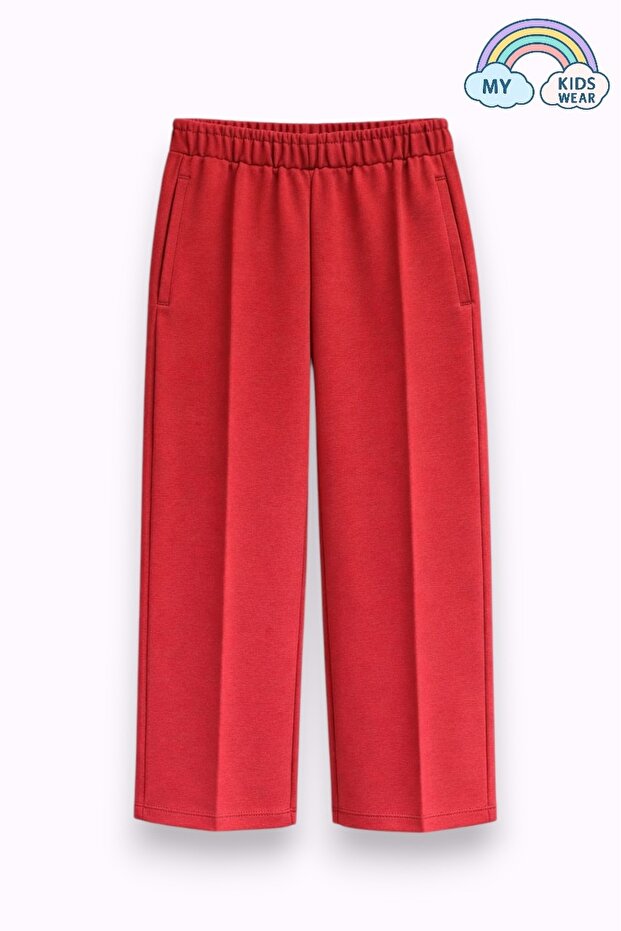 Girl's Transitional Cotton Sweatpants 5-16 Years 12388