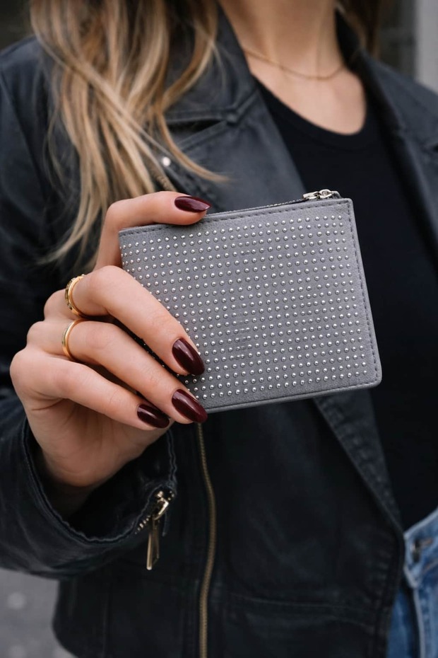 محفظة حجرية بسحاب BY6911 - 1