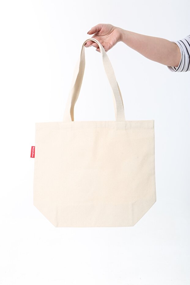 Kanvas Körüklü Bez Çanta - 4