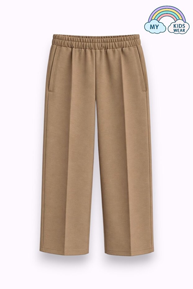 Girl's Transitional Cotton Sweatpants 5-16 Years 12395