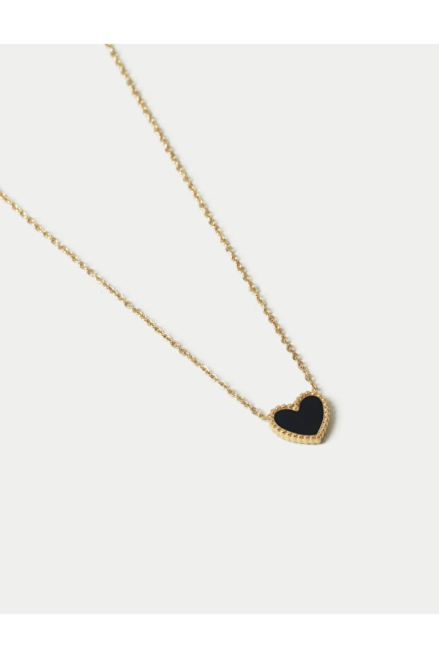 Mini Kalpli Kolye - 2