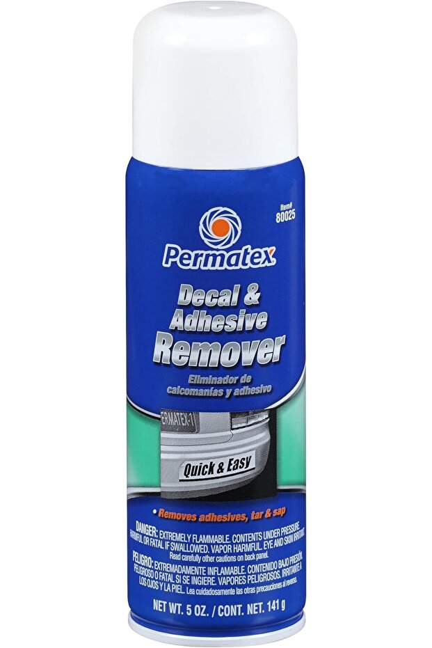 80025 Decal and Adhesive Remover, 5 oz, Blue