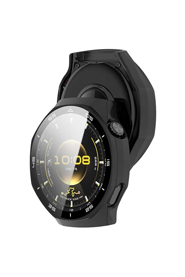 غطاء حماية صلب متوافق مع ساعة هواوي واتش جي تي 6 برو مقاس 46 ملم - 3