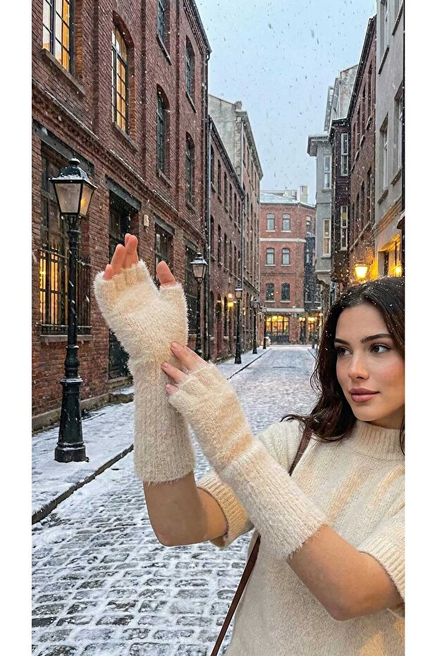 AuraSoft Kadın Uzun Eldiven - 1