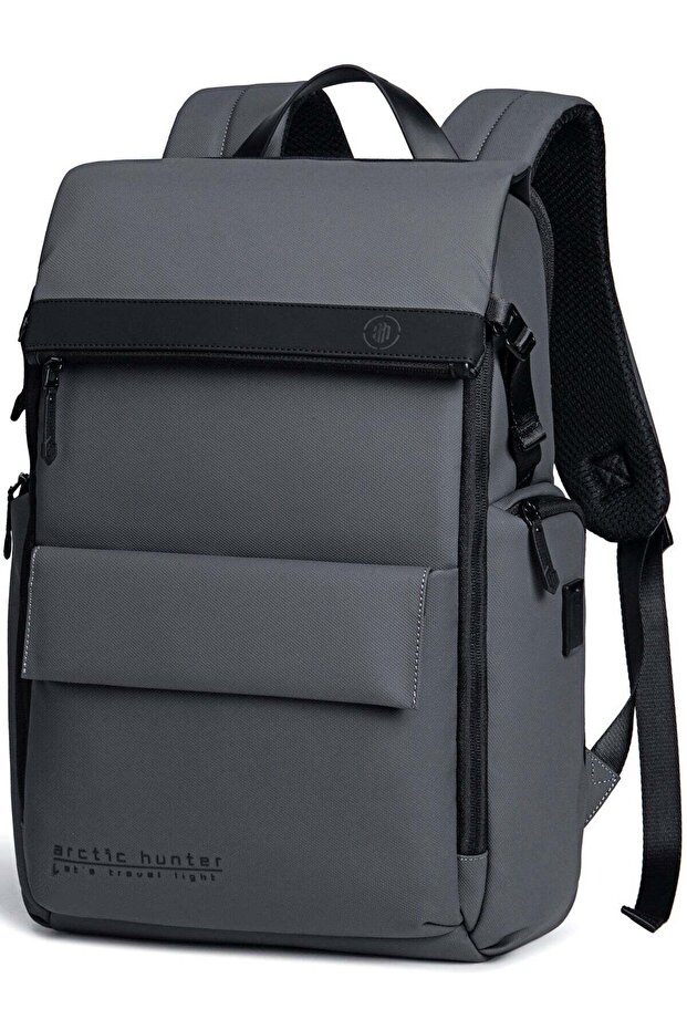 Laptop Backpack with Tablet Compartment Stylish Backpack for Men with USB Charging Port