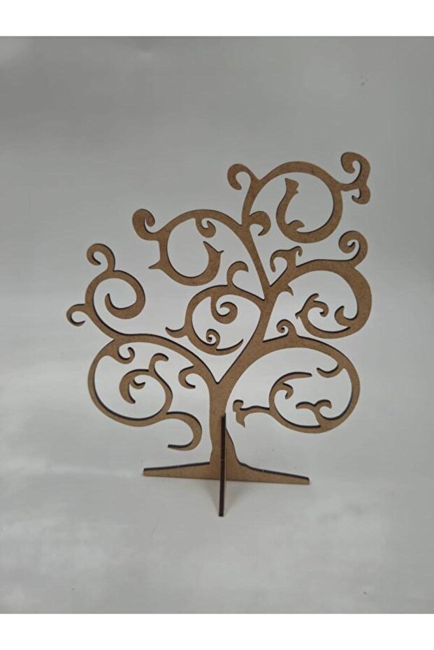 Wooden Painting Trees Series Design 4 School DIY Activity Activity Art 20 cm