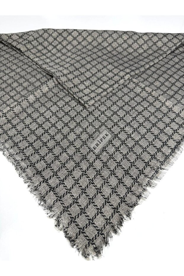 Patterned Flamingo Linen Scarf- 06112-13