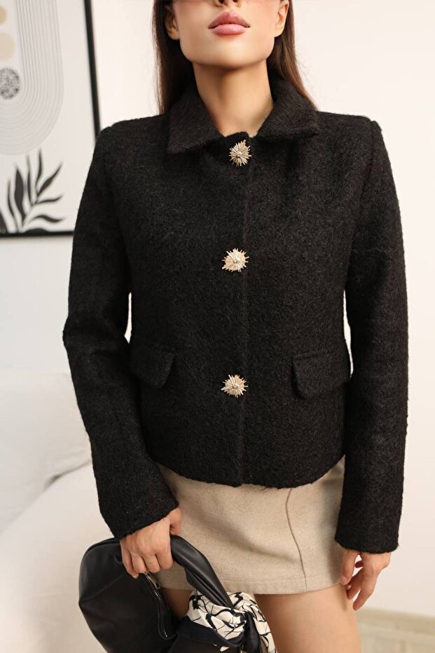 Kadın buklet ceket - 3